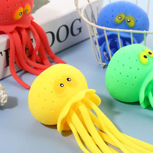 Juguete Acuático 2024, Esponja para Agua, Juguete para Apretar y Salpicar Agua, Hipopótamo, Pez Globo, Medusa, Juguetes Antiestrés, Juguetes para Niños - Product Image 5