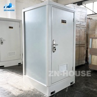 Maison préfabriquée en conteneur, design moderne, toilettes portables, WC préfabriqué, salle de bain extérieure, salle de repos, lavabo, toilettes mobiles