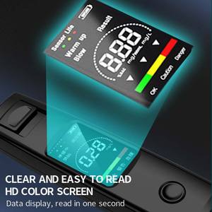 Vente directe d'usine d'alcooltest professionnels, d'analyseurs de gaz alcooliques, de détecteurs d'alcool pour voiture et d'appareils pour usage domestique/personnel. - Product Image 4