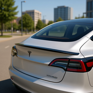 สปอยเลอร์หลังรถยนต์เทสล่า รุ่น 3 แบบ Gt Wing สีดำด้าน วัสดุ ABS ขนาด 48.2 นิ้ว สำหรับปี 2017 2018 2019 - Product Image 2