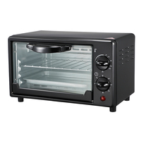 Pemanggang roti multifungsi elektrik Mini 9L efisiensi tinggi-Ideal untuk memanggang cepat dan bahkan di dapur rumah