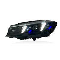 Phare avant LIANGTU G20 style laser LED pour BMW Série 3 G20 G28 19-22, DRL jaune et blanc, interrupteur, lampe avant
