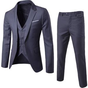 Abiti da <span class=keywords><strong>Uomo</strong></span> in Stile Coreano all'Ingrosso, Completi Formali da <span class=keywords><strong>Uomo</strong></span> in 3 Pezzi, Abiti da Cerimonia di Lusso per Matrimoni e Feste - Product Image 2