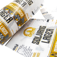PVC/PET Druck Schrumpf Wrap Hülse Label Für Flaschen Als Nach Größe/Design Wasserdicht