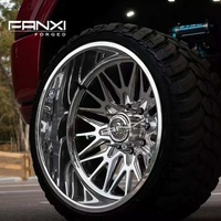Jantes de camion sur mesure Super Single 24x14 Polies 24x12 8x6.5 26x14 Jantes forgées pour camion 6x5.5 pour pick-up Chevy GMC 2500