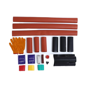 Kit de terminaison de câble thermorétractable 3 conducteurs haute tension 10KV pour intérieur, accessoires en polyoléfine NSY-/3.1 - Product Image 1