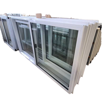 Ventana Corredera Plegable con Marco de Aluminio y Mosquitera
