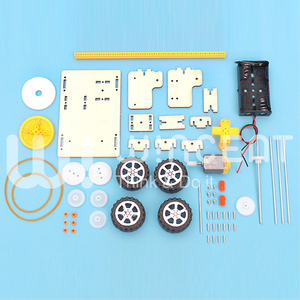 <span class=keywords><strong>Kit</strong></span> Créatif STEM DIY : Puzzle Scientifique Éducatif en Bois - Modèle de Véhicule Électrique pour Expériences de Physique - Projet Scolaire pour Enfants - Product Image 4
