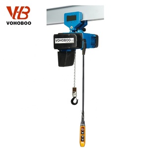 Europese elektrische kettingtakels met handbediening of loopkat voor werkplaatsgebruik - Product Image 4