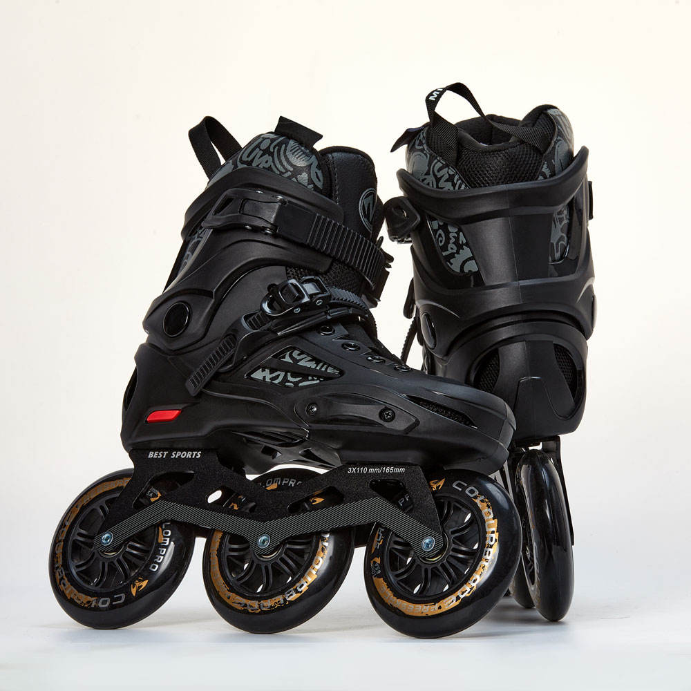 Professional Inline Skates High Performance Wheels ABEC-7 Bearings