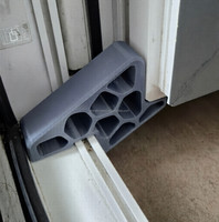 Butée de porte antidérapante imprimée en 3D, robuste, pour balcon, fenêtre, porte, cale pour la maison, le bureau, limiteur anti-collision, butée de fenêtre coulissante