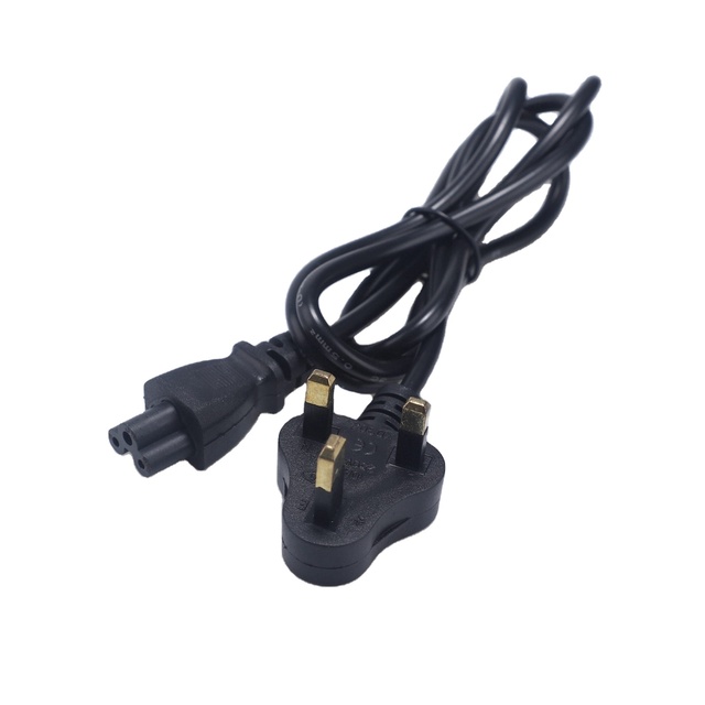 Customization Power Cord Plug 3 Pin C7 PS4 Power Cable IEC AC 8 Figure Copper Conductor PVC Insulation Construction Use 1.5m