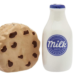 Set di erogatori di spezie in porcellana per piccoli biscotti e latte - Product Image 1