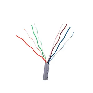 Kabel Jaringan Ethernet RJ45 Cat6, Promosi 1000ft 305M RJ45 Cat6 untuk Kamera Ip