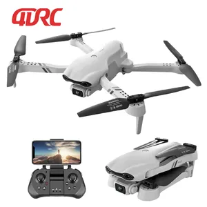 Drone 4k F10 4DRC F10, mainan pesawat nirawak kuadkopter Profesional GPS dengan kamera Hd 4k kamera Rc helikopter 5G Wifi Fpv 25 menit