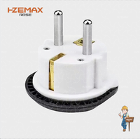 Adaptor steker Universal 2Pin 16A standar Eropa kualitas tinggi adaptor listrik Travel dari Jerman