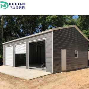 Structure légère en acier 36x80 Construction garage en acier avec porte Bâtiment industriel kit de cadre de garage en acier - Product Image 6