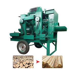 Descortezador eléctrico de madera, peladora de madera, máquina móvil de descortezado de troncos pequeños - Product Image 6