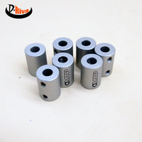 Accouplement d'arbre rigide en aluminium cnc, accouplement d'arbre de coupleur d'arbre de moteur