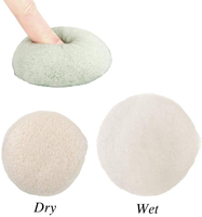 Éponge de bain konjac naturelle pour bébé, formes mignonnes, éponges de bain naturelles pour enfants