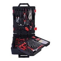 Coffret à outils de mécanicien automobile robuste de 299 pièces avec chariot et mallette rigide, personnalisable OEM, jeu de clés à cliquet et douilles