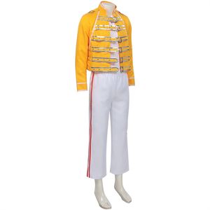 Disfraz <span class=keywords><strong>de</strong></span> Freddie Mercury, Cantante <span class=keywords><strong>de</strong></span> Queen, Cosplay <span class=keywords><strong>de</strong></span> Mokry - Product Image 3