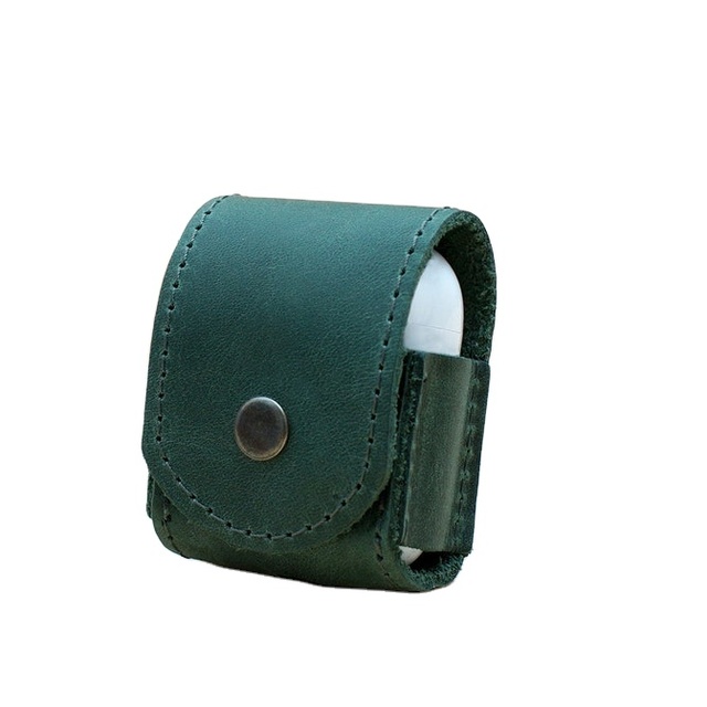 Wholesale Leather Earphone & Headphones Accessories Protective Cover case Kit Airbuds Wireless Case Cover