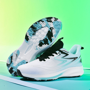 Chaussures de marche décontractées pour hommes, à tige haute, pour l'été, en cuir microfibre, avec semelle en caoutchouc PU, imperméables et respirantes - Product Image 3
