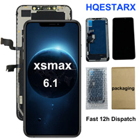 Pantalla OLED para Teléfono Móvil con Marco, 100% Probada, Repuesto HQESTARX para Todos los Modelos, 6 Meses de Garantía DD/RJ/GX/JK/JY