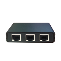 Penjualan Terlaris 2 Hingga 3 Gigabit Jaringan RJ45 Konektor Distributor Pembagi Jaringan Port Adapter Elektronik Ethernet Splitter Adapter