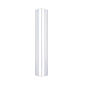 Film étirable LLDPE souple 20 microns 500 mm auto-adhésif transparent en rouleau de 300 m pour emballage de peinture, fabriqué en Chine - Product Image 1
