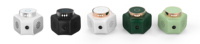 Répulsif antiparasitaire ultrasonique d'intérieur à 360 degrés avec double haut-parleurs Flash LED matériau ABS enfichable efficace pour la taupe souris cafard
