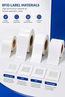 Autocollant NFC NTAG 224 DNA, étiquette RFID 13,56 MHz, étiquette anti-contrefaçon pour la protection de la marque avec design imprimable