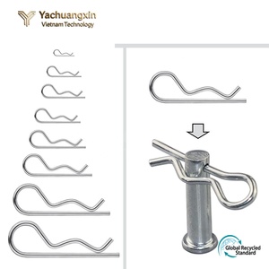 Yachuangxin <b>Galvanized</b> Steel Wire Hooks Zinc Plated Various Sizes for Furniture Assembly - Product Image 5
