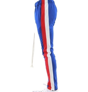 ขายส่งผู้ชายซิปลายเปล่าติดตามกางเกงที่มีโลโก้ที่กำหนดเอง - Product Image 2