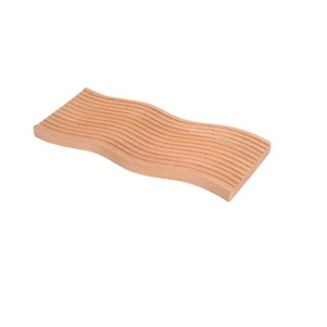 Solid Wood Water Ripple <b>Tray</b> Cutting Board Household Coffee <b>Tea</b> Plate Food Photography Prop - Product Image 3