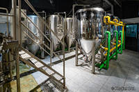 Équipement de brassage de bière artisanale de 1000L, système de micro-brasserie automatique pour brasserie artisanale