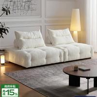 Canapé modulaire moderne convertible en lit, sectionnel, en tissu velours, avec rembourrage en mousse, pour hôtels, villas et salons