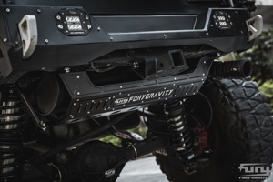 Fury 2018 2019 2020 2021 <span class=keywords><strong>2022</strong></span> cubierta de tubo de escape de aluminio Placa de protección de escape para Jeep Wrangler JL - Product Image 6