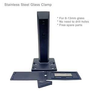 200mm di altezza durevole in acciaio inox <span class=keywords><strong>piscina</strong></span> morsetto di vetro/rubinetto <span class=keywords><strong>con</strong></span> Stock - Product Image 3