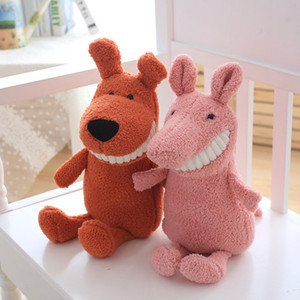 Muñeco de Peluche de Cerdo de 8 Pulgadas, Relleno de Algodón PP, Serie <span class=keywords><strong>Dientes</strong></span> <span class=keywords><strong>Grandes</strong></span> Sonrientes, para Lanzamiento en Bodas - Product Image 3