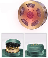 Portable bricolage Moxas support en cuivre usage domestique thérapie de la douleur naturelle moxibustion appareil de Massage Moxabustao Aparelho