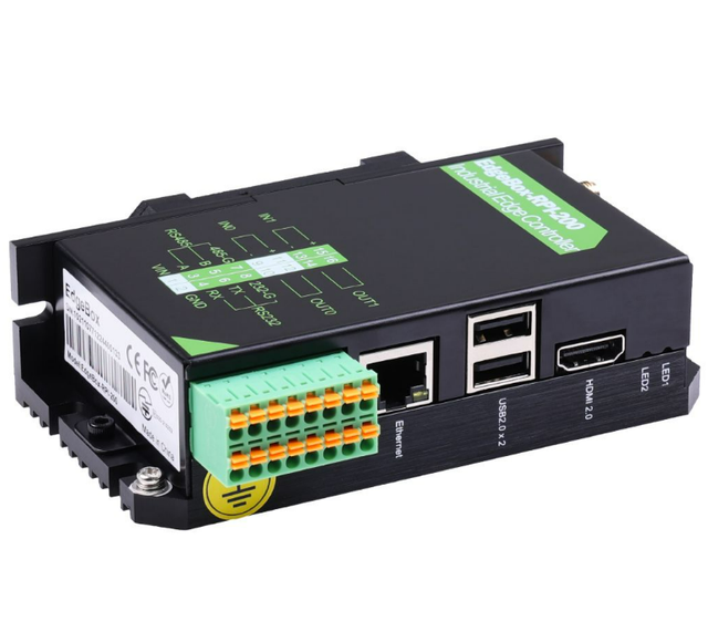 102110771 Specialty Controllers EdgeBox RPi 200 - Industrial Edge Controller 4GB RAM, 16GB eMMC, WiFi
