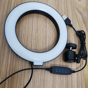 Support de téléphone portable pour la beauté en direct, support de bâton lumineux pour appareil photo, anneau lumineux professionnel rond de 22 pouces, trépied à selfie avec lumière LED - Product Image 6
