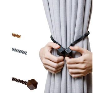 Accesorios Populares para Cortinas Metálicas Automáticas Magnéticas, Hebilla de Cubo Mágico de Tres Lados con Cuerda para Muebles de Oficina y Hogar - Product Image 4