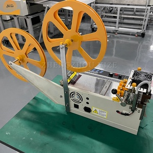 Giá bán buôn chất lượng tốt tự động điện PVC nhãn băng cuộn máy cắt satin Ribbon Cutter Máy Cắt Băng - Product Image 2