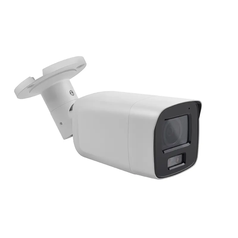 מקורי HIK DS-2CD2087G2-LU 8MP 4K POE מובנה מיקרופון IP67 ColorVu קבוע Bullet CCTV מעקב רשת IP מצלמה מלא צבע