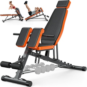 Factory Direct Sales <b>Dumbbell</b> Bench Home Multifunctional Fitness Chair Bench Press Bench Men's Barbell Sit-ups Fitness Equipment - Product Image 1