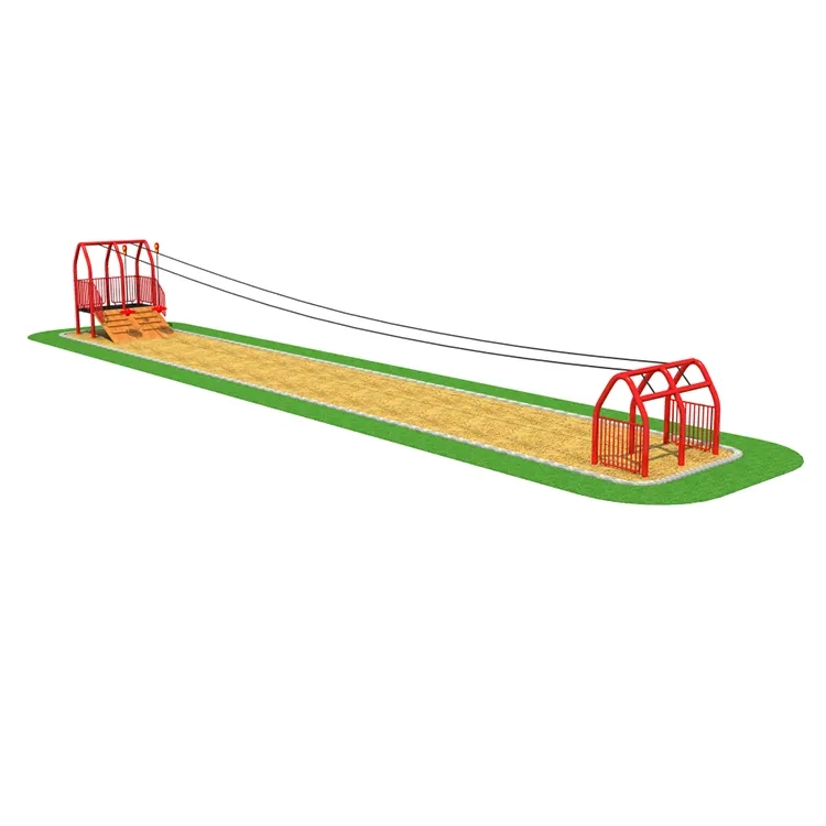 Vendita calda All'aperto Roller coaster per i bambini zip linea di attrezzature