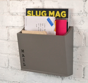 Porta Lettere Rustico in Legno di Teak, Organizzatore <span class=keywords><strong>da</strong></span> Parete per Posta, Ideale per Portico, Cancello o Decorazione del Giardino - Product Image 3